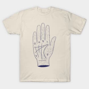 Astrology hand T-Shirt